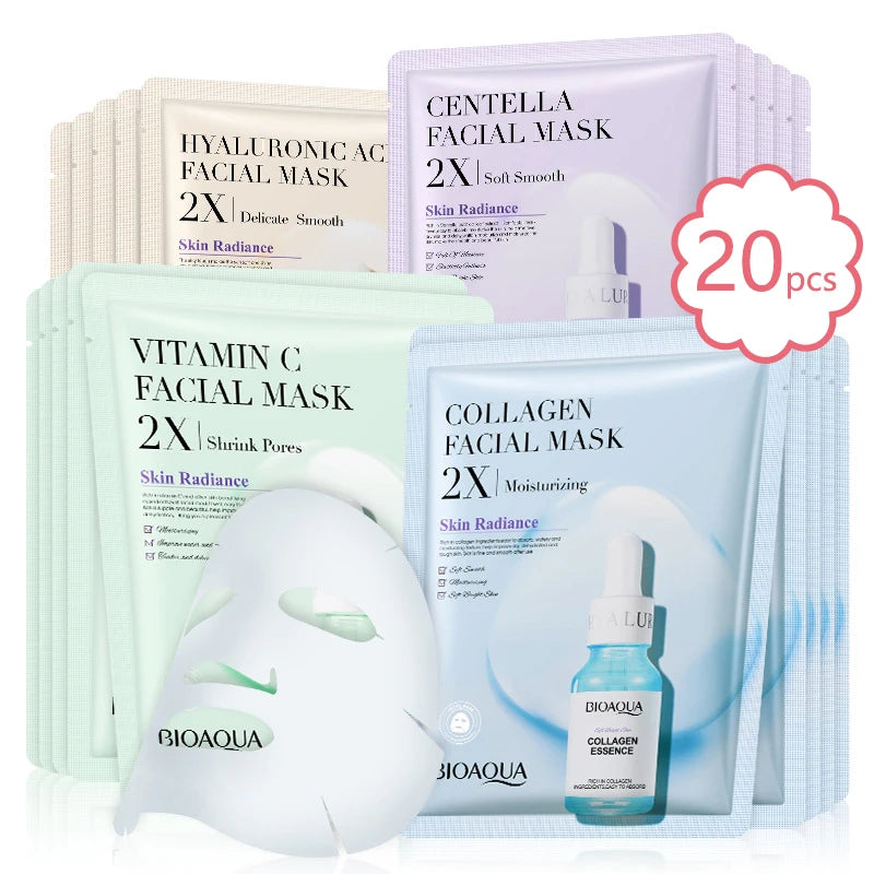 Acqua Central Collagen & Hydrating Facial Mask Set