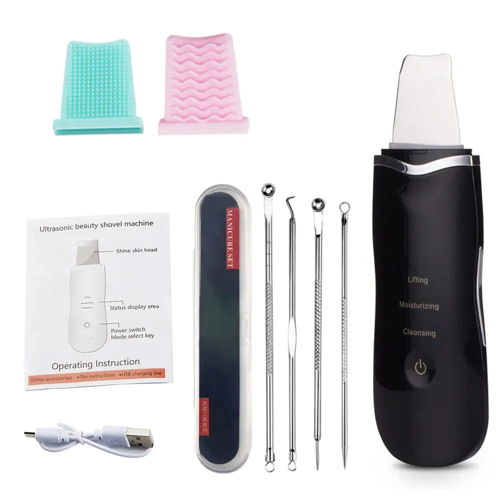 Electric Ultrasonic Facial Cleanser – Deep Pore Cleansing Brush