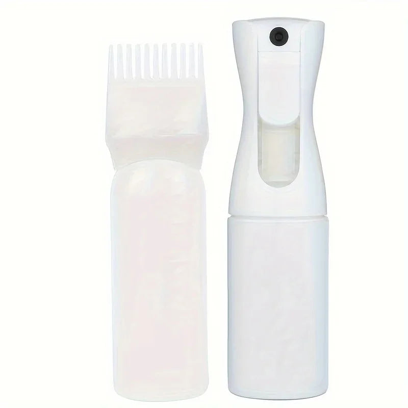 2-Piece Hair Oil & Dye Applicator Bottle Set